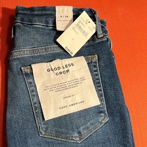 Good American Good Legs Crop Size 8